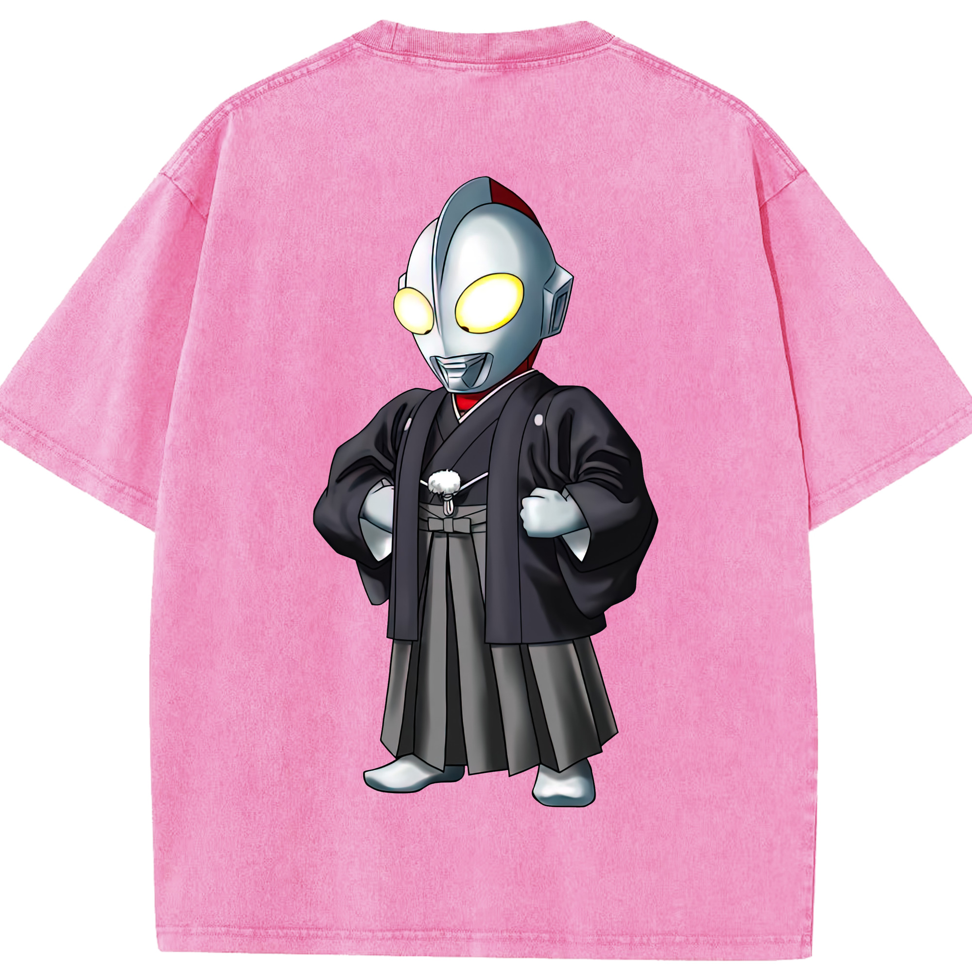 （画像用） ウルトラマン Ultraman 綿100% ヴィンテージ風 半袖Tシャツ（背面プリント）